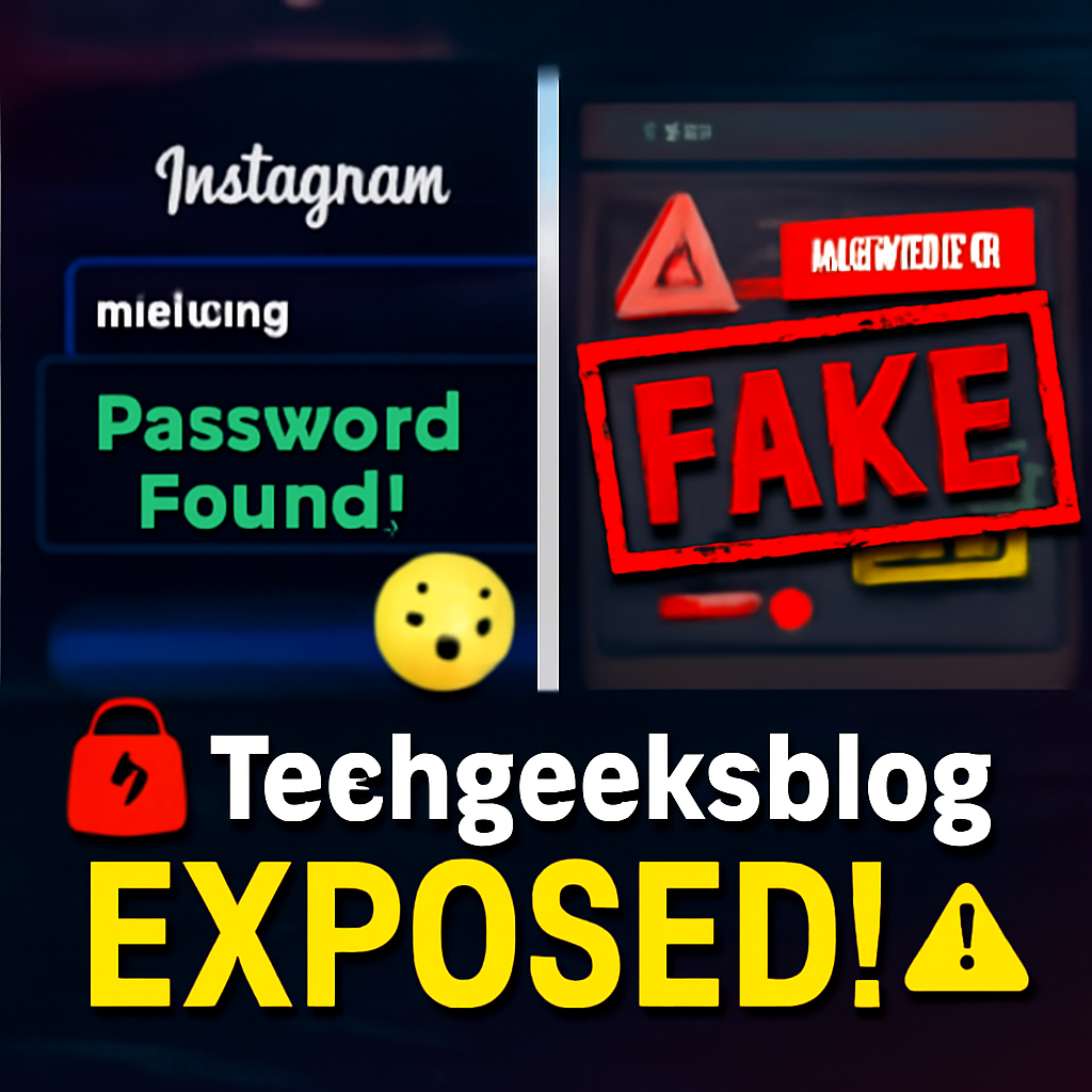 Techgeeksblog Instagram Password Tracker: Real or Fake? 2025