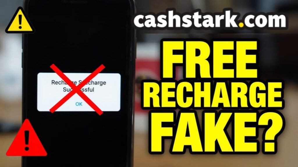 Cashstark.com Free Recharge Real or Fake? 2025