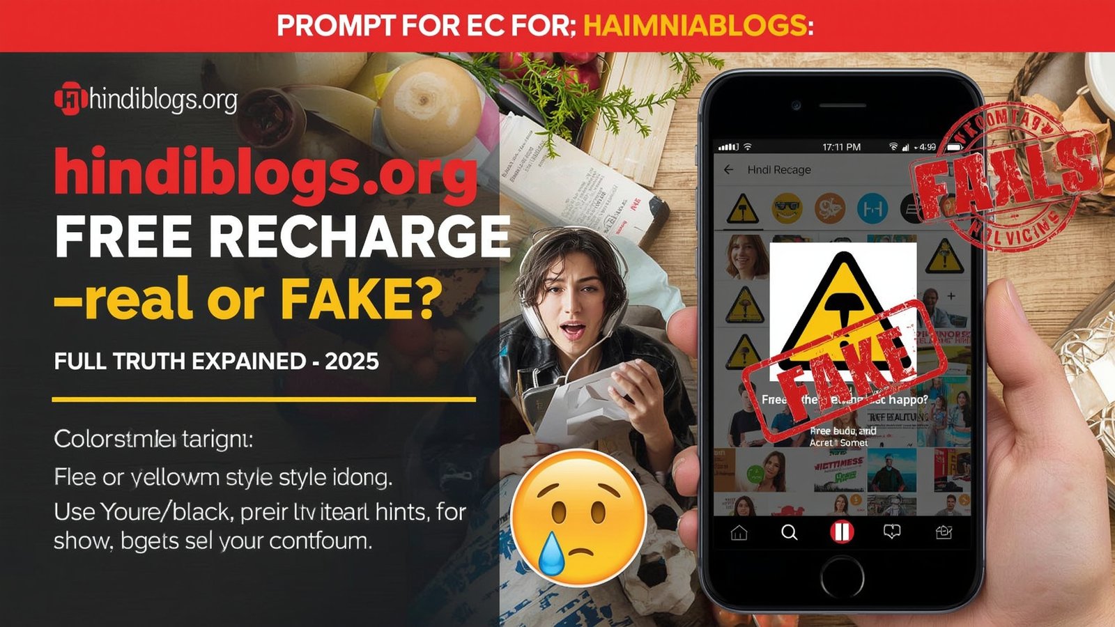 Hindiblogs.org Free Recharge Real or Fake?