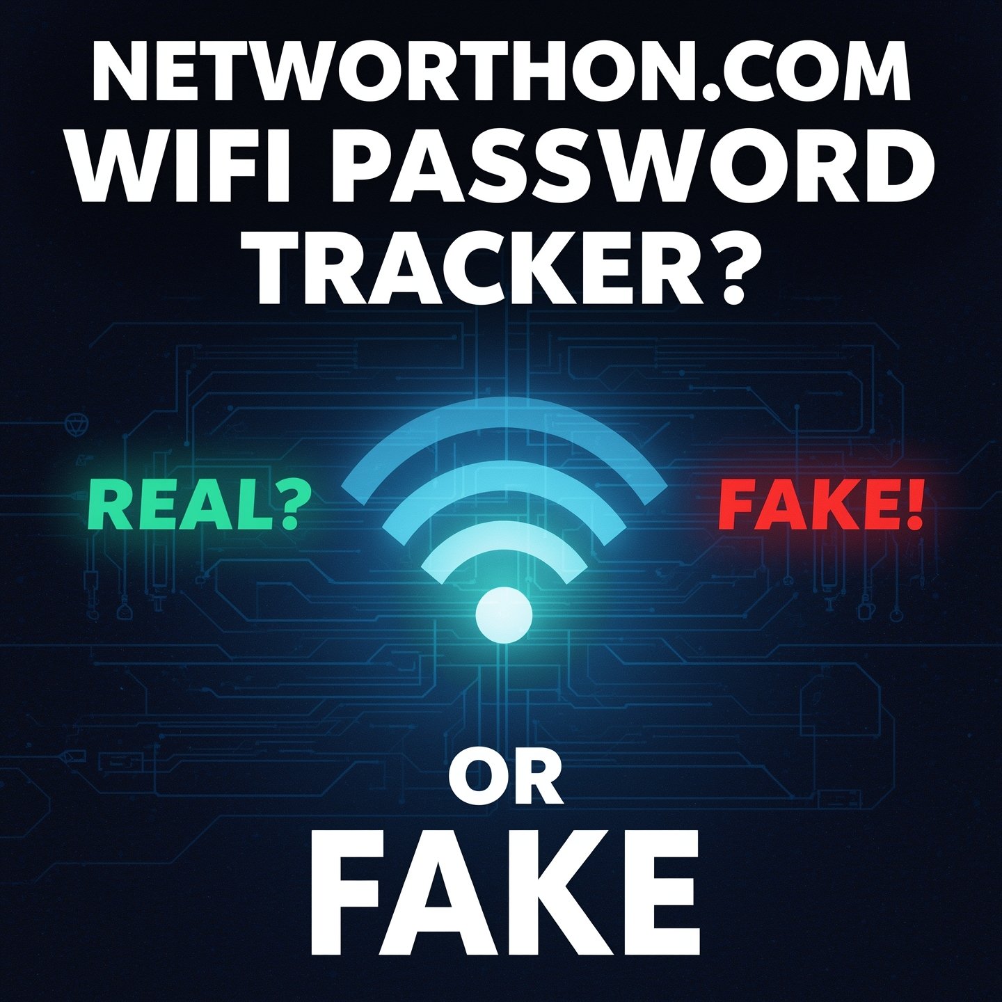 Networthon.com WiFi Password Tracker: Real or Fake?