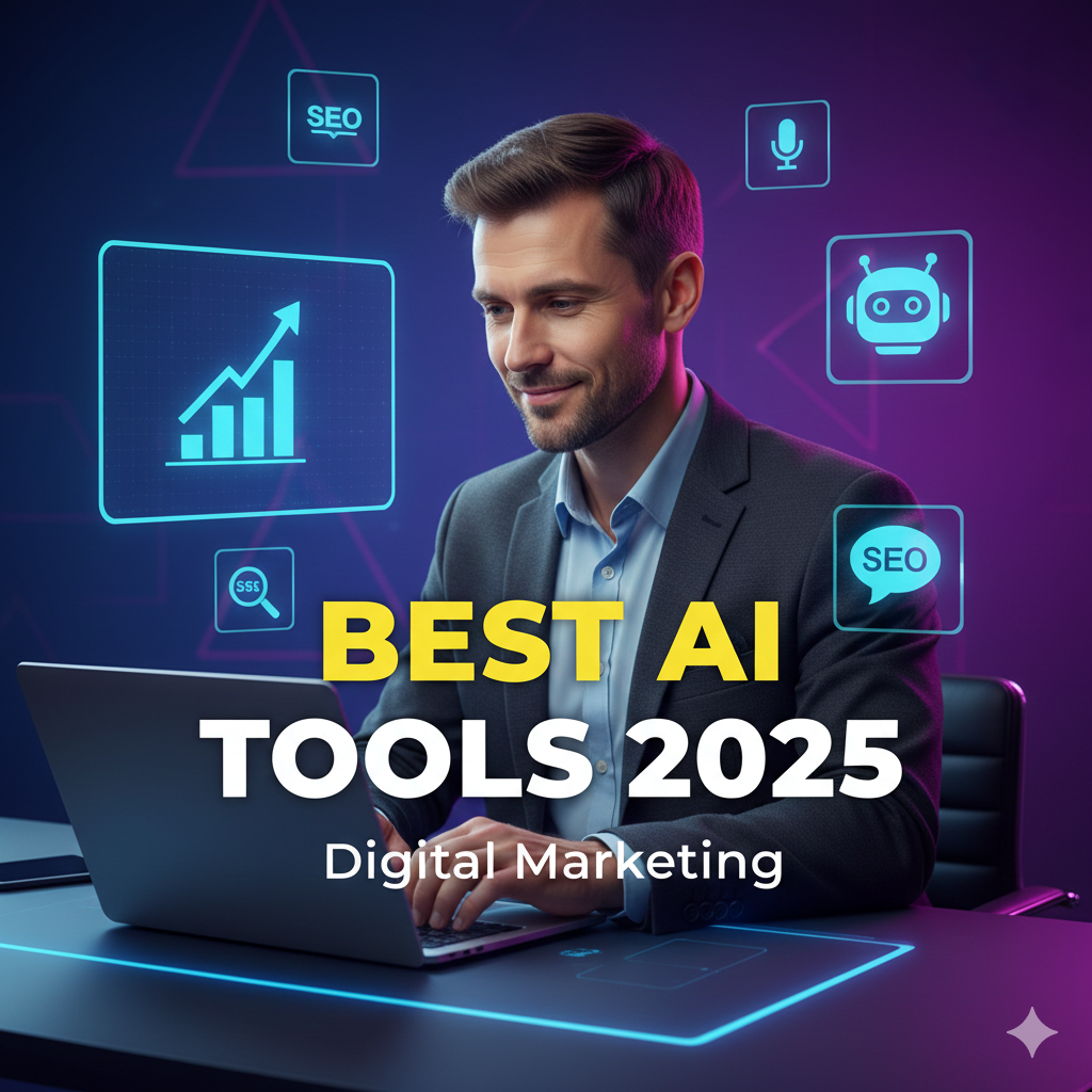 Best AI Tools for Digital Marketing 2025