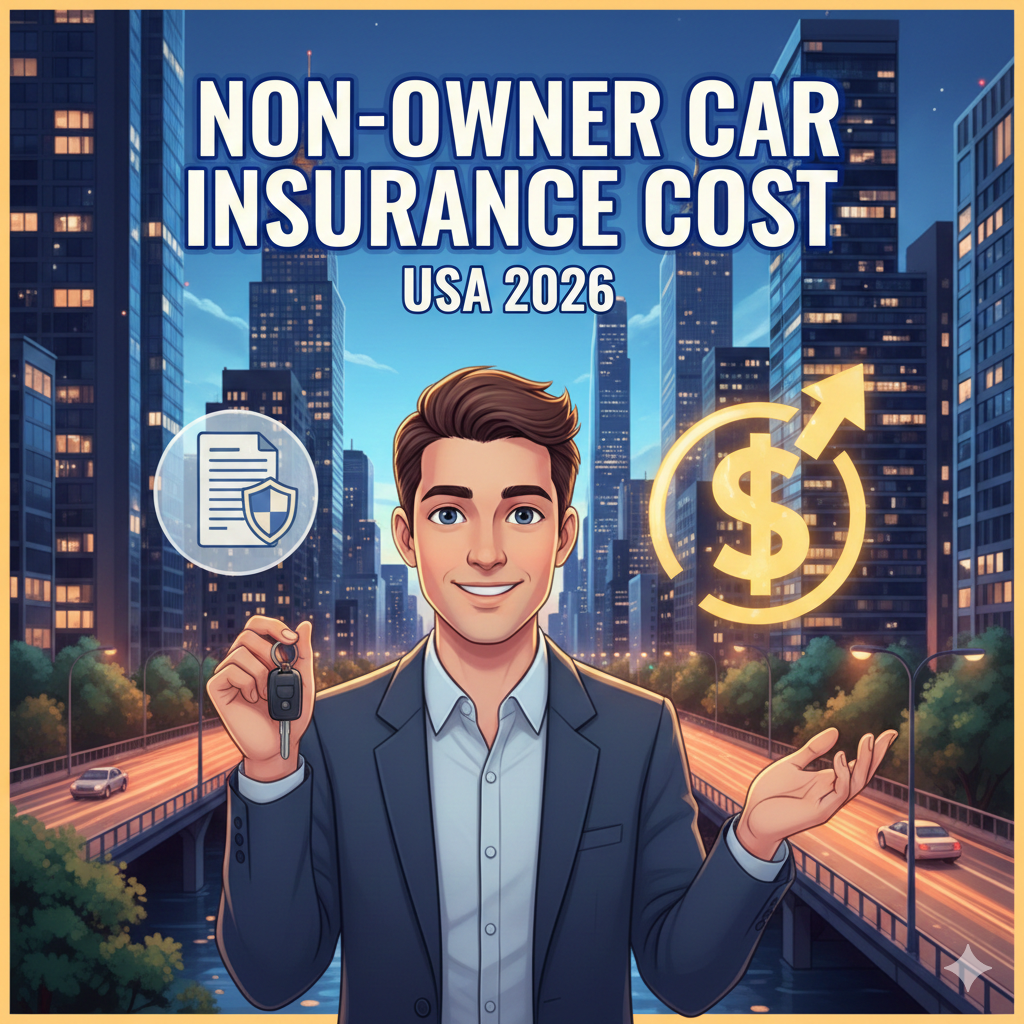 Non-Owner Car Insurance Cost in USA 2026